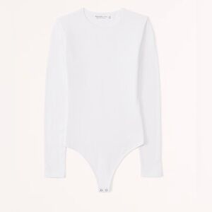 NEVER WORN! Abercrombie & Fitch Soft Matte Seamless Long-Sleeve Crew Bodysuit